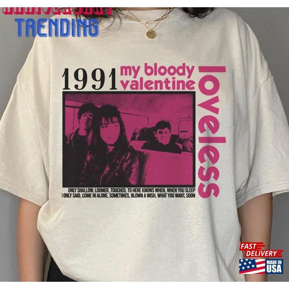 My Bloody Valentine Loveless Shirt Shoegaze Band   Tshirt
